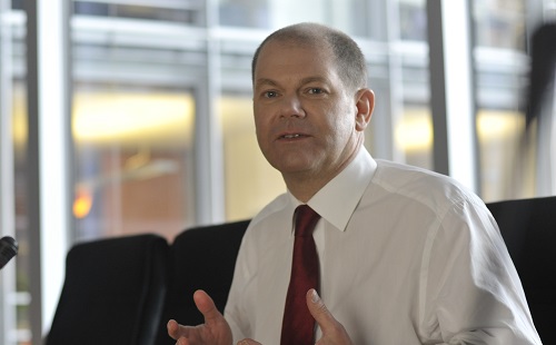 Olaf Scholz, stellv. Vorsitzender der SPD und Bundesfinanzminister