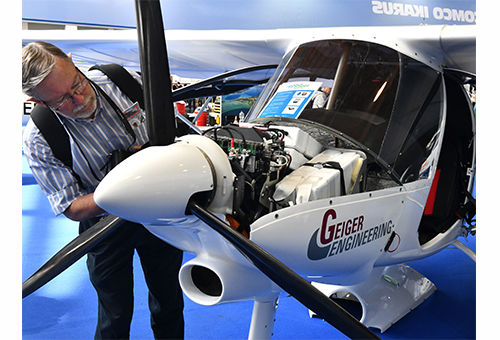 Erste Lindbergh e-flight Rallye startet im Rahmen der Internationalen Luftfahrtmesse AERO 2020 in Friedrichshafen