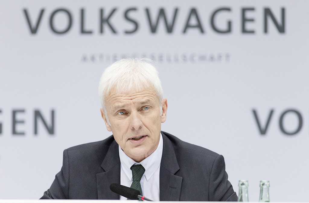 VW-Vorstandsvorsitzender Matthias Döpfner (© Volkswagen AG)