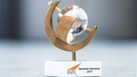 Deutscher Solarpreis 2017 für den StreetSCooter 