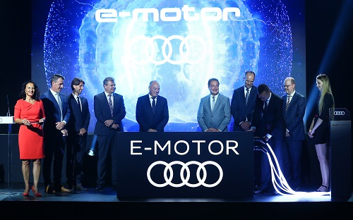 Audi Hungaria startet Serienproduktion von Elektromotoren 