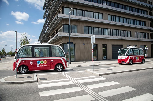 Wien testet autonom fahrende Elektrobusse