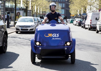 GLS: E-Scooter für kleine Pakete im Test