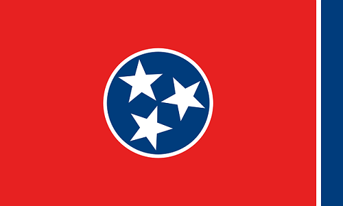 Flagge von Tennessee