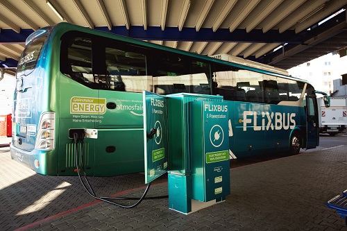 Flixbus mit erstem Elektrobus unterwegs