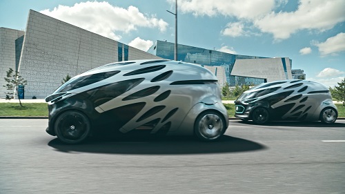 Mercedes-Benz zeigt Mobilitätskonzept Urbanetic