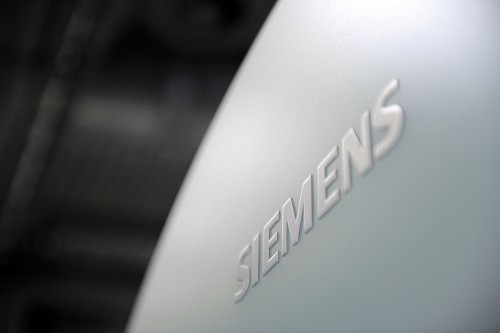 Siemens Schriftzug