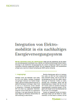 Integration Elektromobilitt RWTH Aachen Cover